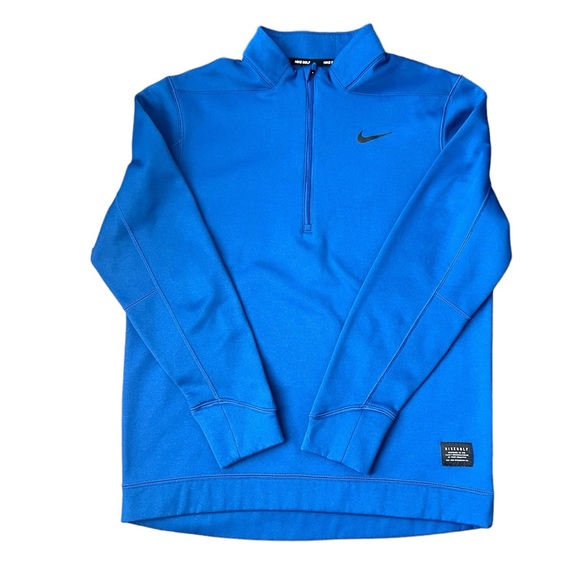 Men’s Nike Golf Royal Blue Half Zip Pullover Sweatshirt Size Medium - Picture 1 of 11